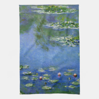 Monet Vatten Lilies Fine Art (1906) Kökshandduk
