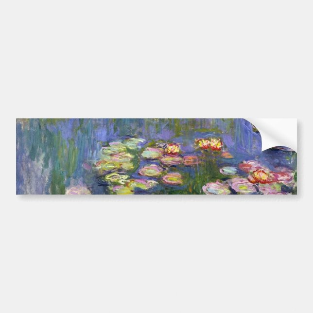 Monet Vatten Lilies Fine Art (1916) Bildekal (Framsidan)