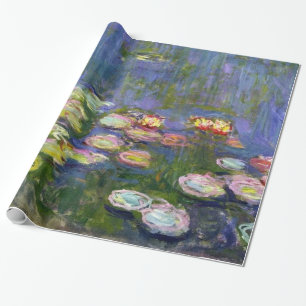 Monet Vatten Lilies Fine Art (1916) Presentpapper