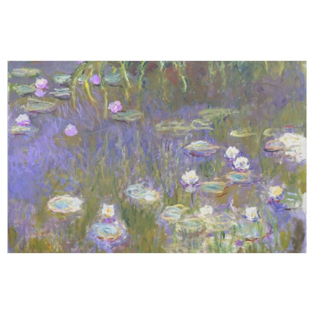 Monet Vatten Lilies Fine Art (1922) Tyg (Yard)
