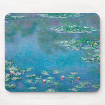 Monet Vatten Lilies Impressionist Painting