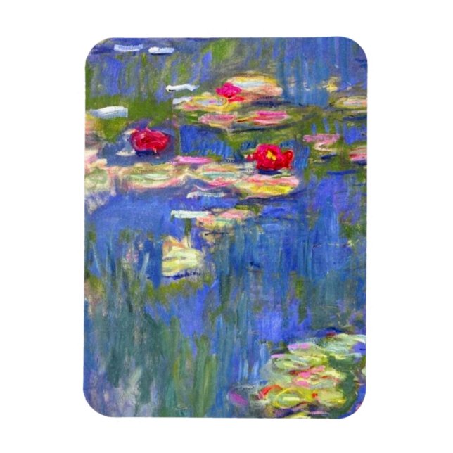 Monet Vatten Lilies Magnet (Vertikal)