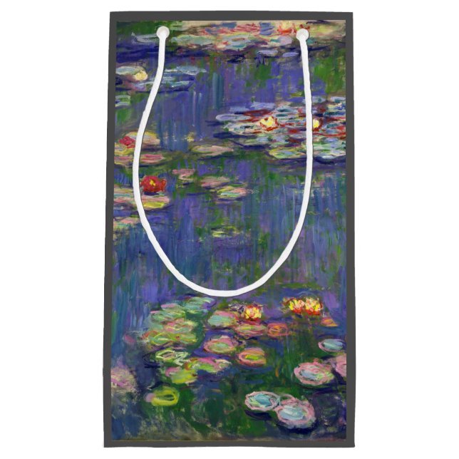 Monet Vatten Lilies mästerverk målning (Framsidan)