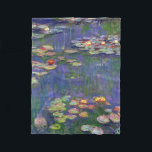 Monet Vatten Lilies mästerverk målning Fleecefilt<br><div class="desc">Monet Vatten Lilies - Denna klassiska Monet-målning målades av Claude Monet 1916. Det är en del av hans berömd vatten lilies samling där han målar i sin trädgård i Giverney,  Frankrike. En mästermålning.</div>
