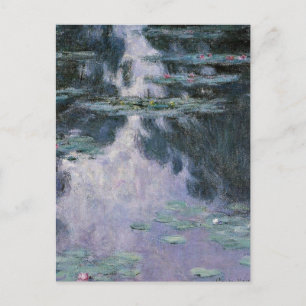Monet - Vatten Lilies-nympheas-1907 Vykort