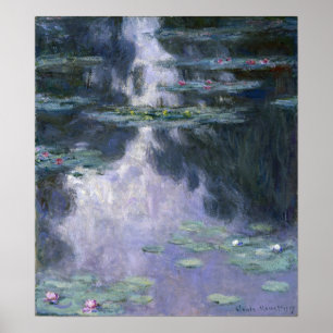 Monet - Vatten Lilies (Nympheas) Poster
