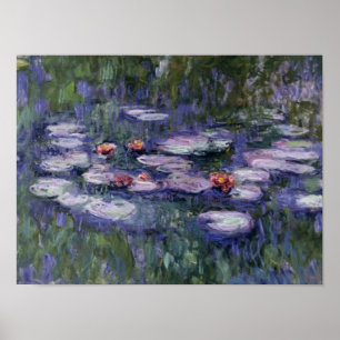 Monet - Vatten Lilies, Nympheas Poster