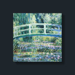 Monet - Vatten Lilies och japanska bron Canvastryck<br><div class="desc">Vatten Lilies och japansk Bridge,  berömd-tavla av Claude Monet,  1899</div>