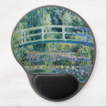 Monet - Vatten Lilies och japanska bron Gel Musmatta<br><div class="desc">Vatten Lilies och japansk Bridge,  berömd-tavla av Claude Monet,  1899</div>