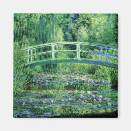 Monet Vatten Lilies och Japanska bron Magnet