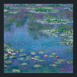 Monet Vatten Lilies Painting Poster<br><div class="desc">Oscar-Claude Monet (14 november 1840-5 december 1926) var en Fransk målare och grundare av Franskens intsionistiska stil av målning. Begreppet "Impressionism" härrör från titeln på en av hans målningar. Det här är Vatten Lilies.</div>