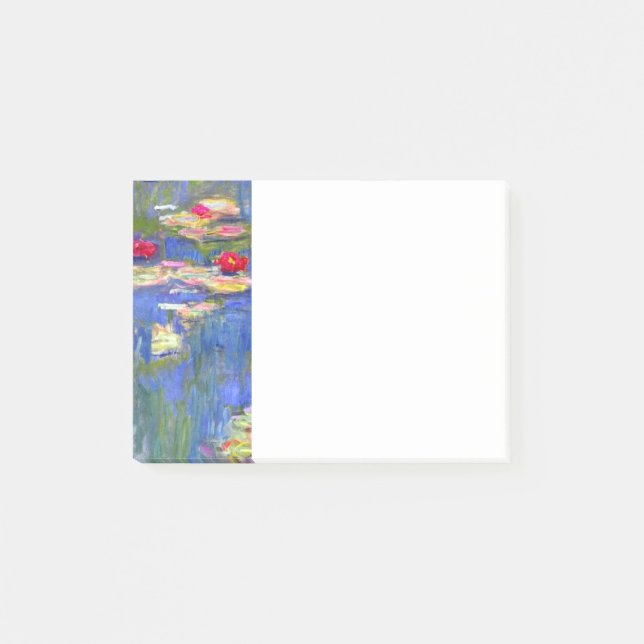 Monet Vatten Lilies Post-it Block (Framsida)
