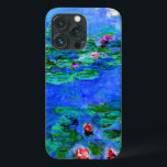 Monet - Vatten Lilies (röd)<br><div class="desc">Berömd,  Vatten Lilies (red),  av Claude Monet iphone case.</div>