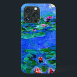 Monet - Vatten Lilies (röd)<br><div class="desc">Berömd, Vatten Lilies (red), av Claude Monet iphone case.</div>