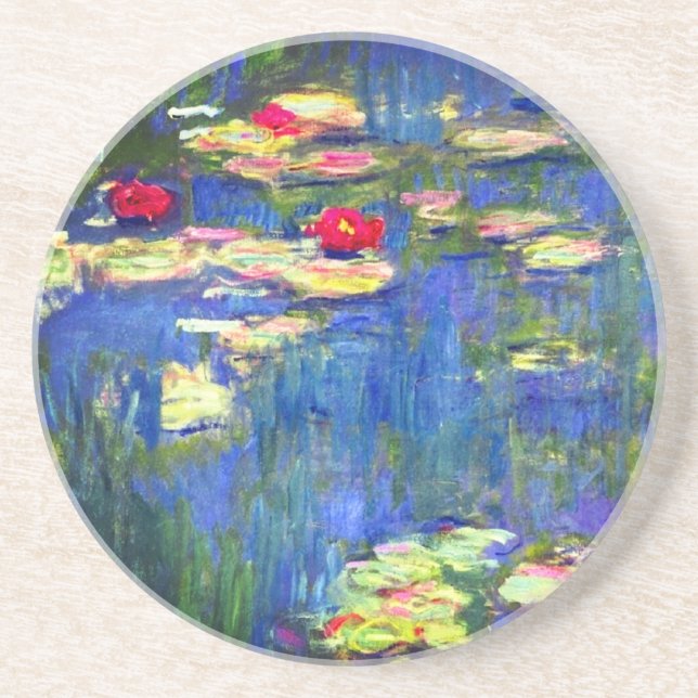 Monet Vatten Lilies Underlägg (Framsidan)