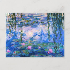 Monet Vatten Lilies vykort