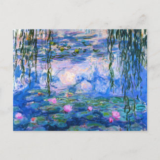 Monet Vatten Lilies vykort