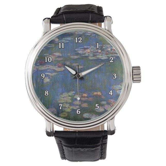 Monet Vatten Lilies Wristwatch Armbandsur (Framsida)