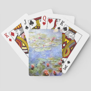 Monet "Vatten Lillies" Bicycle Spelkort