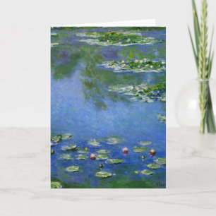 Monet vatten Lillies Kort