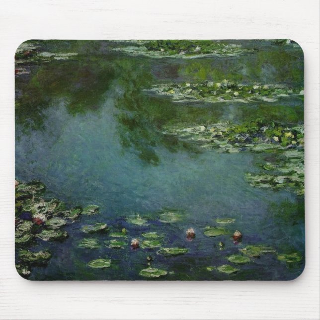 Monet vatten Lillies MousePad Musmatta (Framsidan)