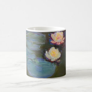Monet Vatten Lily Lilies Pond Waterlilies Painting Kaffemugg