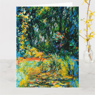 Monet - Vatten Lily Pond, 1918, Kort
