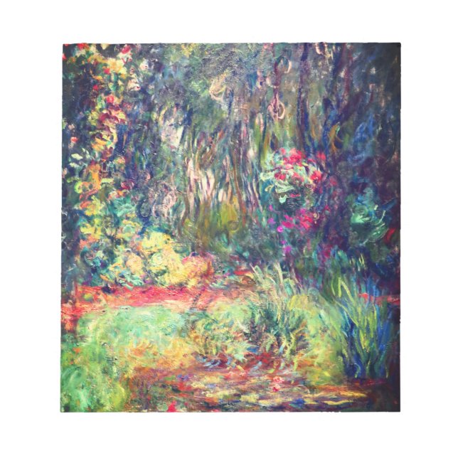 Monet Vatten Lily Pond Anteckningsblock (Framsida)