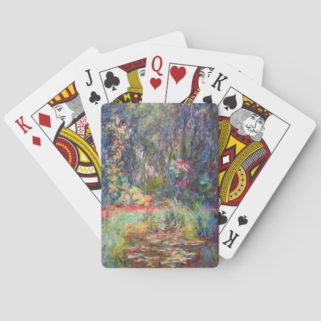 Monet Vatten Lily Pond Casinokort (Baksidan)