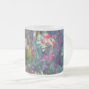Monet Vatten Lily Pond Frostad Glasmugg