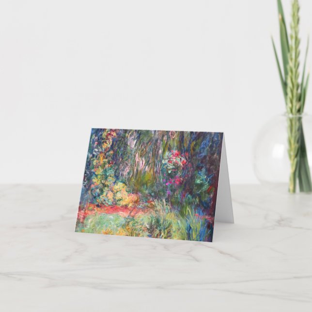 Monet Vatten Lily Pond Inbjudan (Framsida)