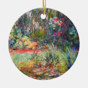 Monet Vatten Lily Pond Julgransprydnad Keramik
