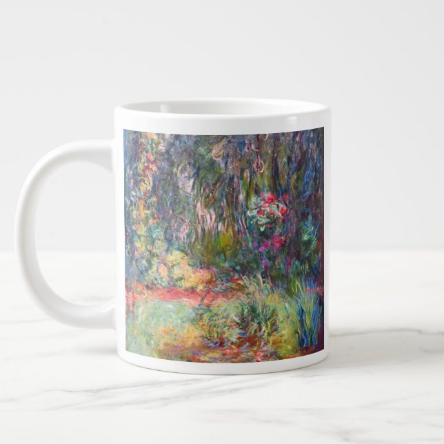 Monet Vatten Lily Pond Jumbo Mugg (Vänster)
