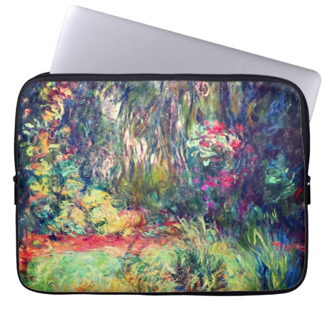 Monet Vatten Lily Pond Laptop Fodral (Framsidan)