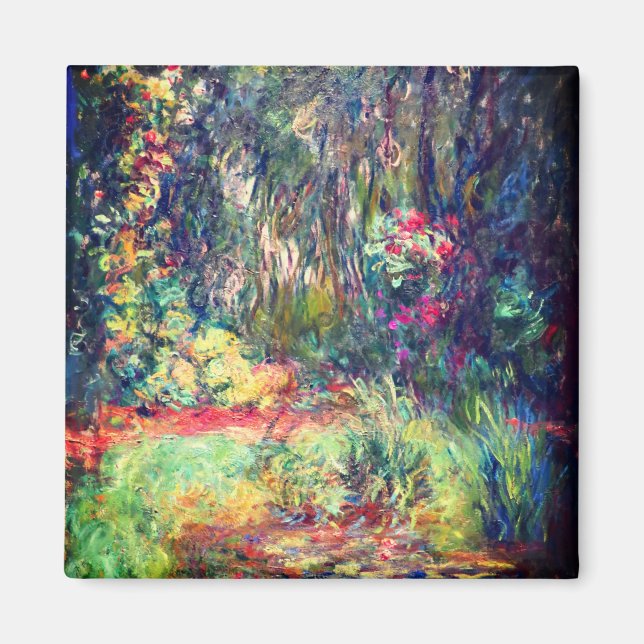 Monet Vatten Lily Pond Magnet (Framsidan)