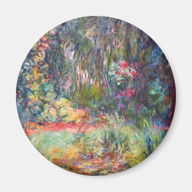 Monet Vatten Lily Pond Magnet (Framsidan)