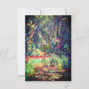 Monet Vatten Lily Pond OSA Kort