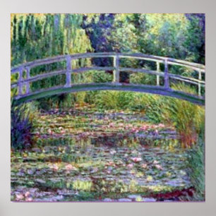 Monet-Vatten Lily Pond Poster