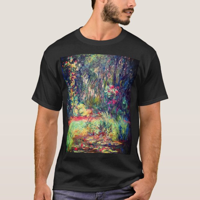Monet Vatten Lily Pond T Shirt (Framsida)