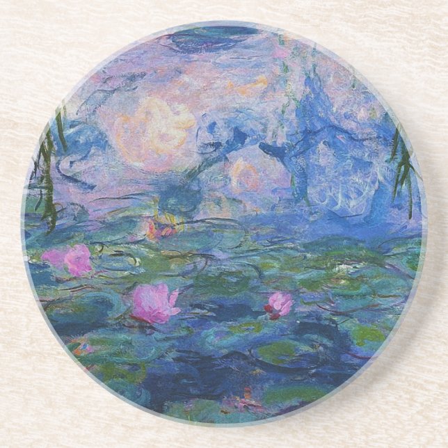 Monet Vatten Lily, Trivet, Underlägg (Framsidan)