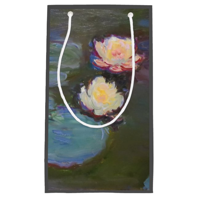 Monet vattenlilja liljor damm vattenliljor målning (Framsidan)