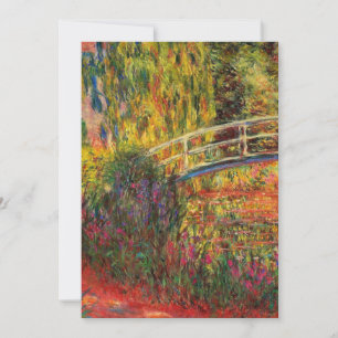 Monet Vattenliljedamm och Iriser Spara Datumet