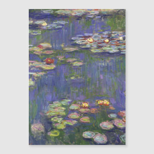 Monet Vattenliljor Mästerverk Målning
