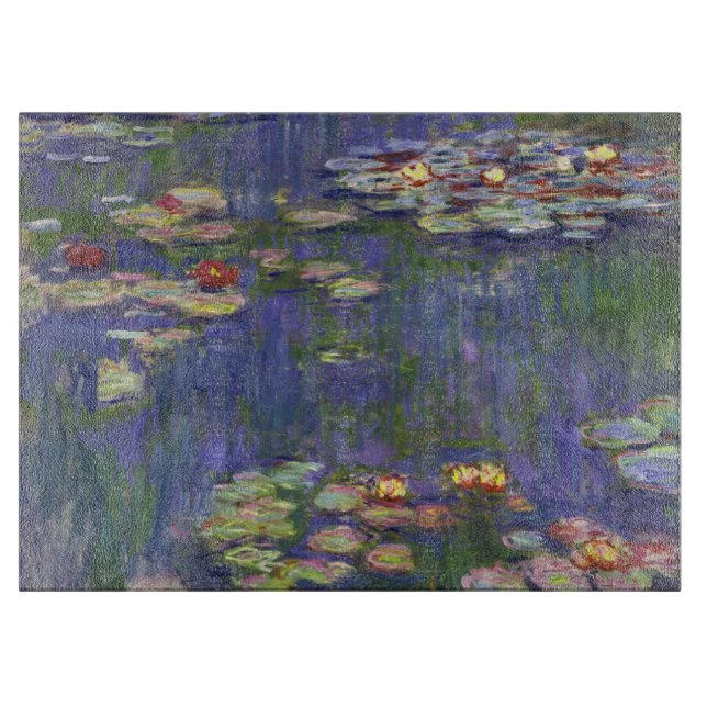 Monet Vattenliljor Mästerverk Målning (Framsidan)