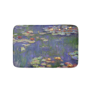 Monet Vattenliljor Mästerverk Målning Badrumsmatta