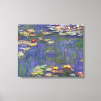 Monet Vattenliljor Mästerverk Målning