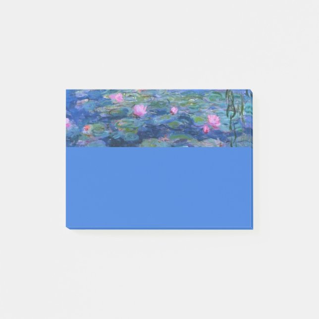 Monet Vattenliljor Post-it Block (Framsida)