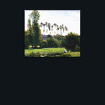 Monet - View at Rouelles Le Havre Canvastryck<br><div class="desc">View at Rouelles Le Havre,  berömd tavla av Claude Monet,  1858.</div>