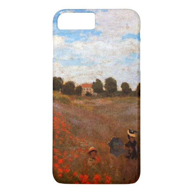 Monet - Vild Poppies Case-Mate iPhone Skal (Baksida)