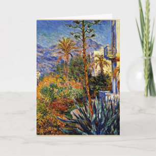 Monet - Villas vid Bordighera Kort